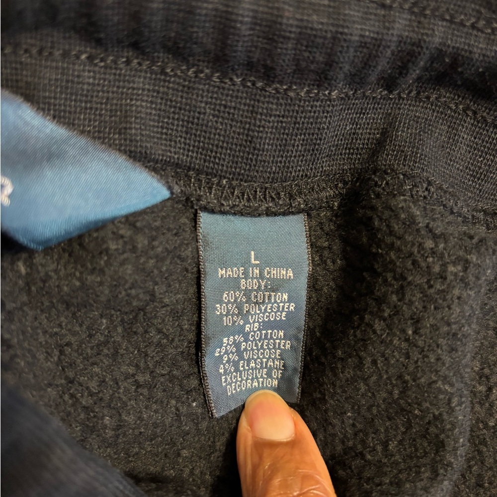 Ralph Lauren Black 1/4 Zip Sweatshirt and Pants Bundle - Picture 7 of 13